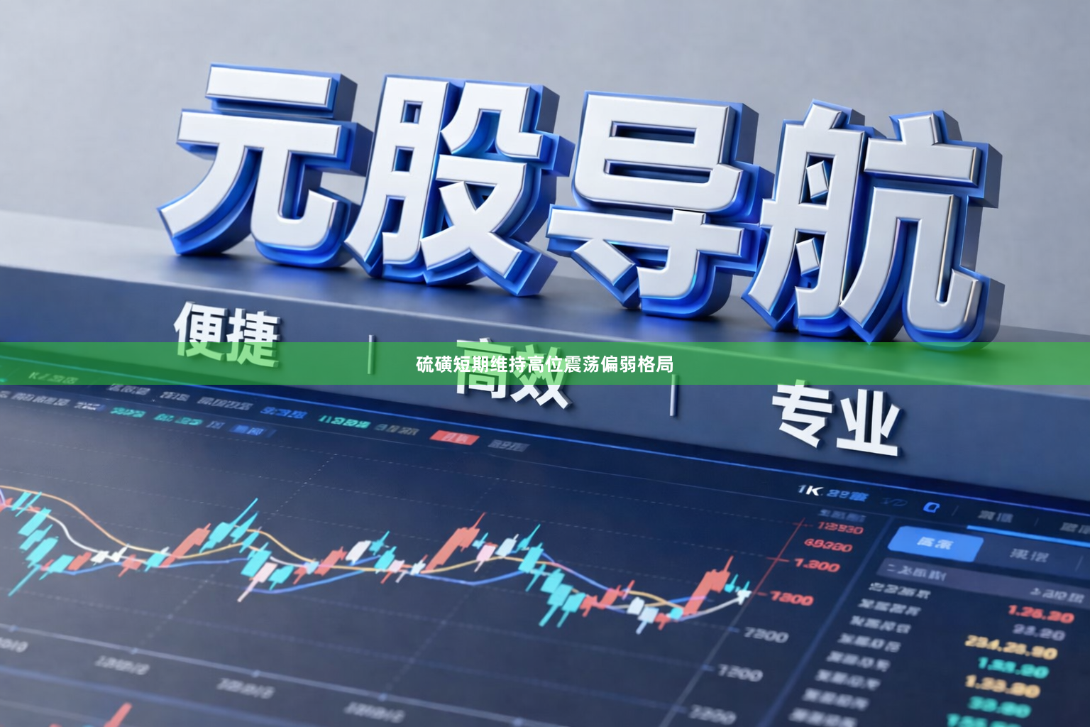 硫磺短期维持高位震荡偏弱格局