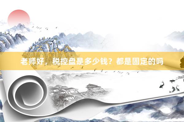 老师好，税控盘是多少钱？都是固定的吗